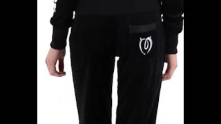 Missbehavercom Original Black Velour Tracksuit [upl. by Leirda217]