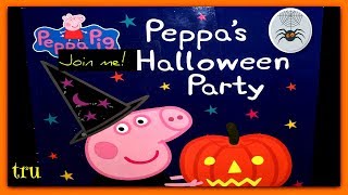 PEPPA PIG quotPEPPAS HALLOWEEN PARTYquot  Read Aloud  Storybook for kids children [upl. by Kcitrap]