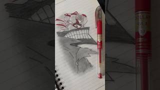 How to draw ✍️ Okarun anime dadadan sashon [upl. by Chapel522]