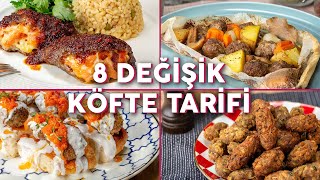 Klasik Köfte Yapmaktan Sıkılanlara 8 Değişik Köfte Tarifi  Köfte Tarifleri  Yemekcom [upl. by Akived]