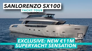 Sanlorenzo SX100 yacht tour  Inside a new €11m superyacht sensation  Motor Boat amp Yachting [upl. by Blood513]