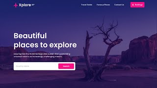 How To Make Website Using HTML And CSS  Create Website Header Design [upl. by Edaw]