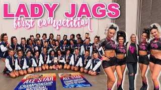 WSF CHEER COMPETITION lady jags win and get paid [upl. by Edlihtam]