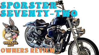 HarleyDavidson Sporster SeventyTwo Owners Review [upl. by Hermy]