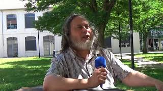 Interview Richard Stallman [upl. by Armyn]