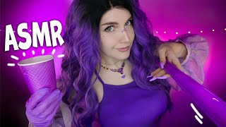 АСМР 💜 ФИОЛЕТОВЫЕ ТРИГГЕРЫ ДЛЯ 999 МУРАШЕК и СНА ☂️🍆 ASMR Purple Triggers for sleep and tingles [upl. by Lacagnia]