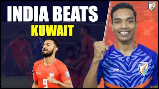 India beats Kuwait 10 in FIFA World Cup 2026 qualifiers A wonderful beginning [upl. by Sonahpets]