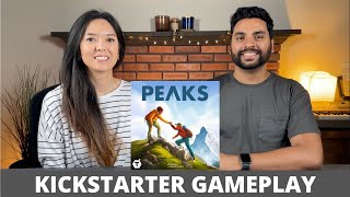 Peaks  Kickstarter Playthrough [upl. by Faun]