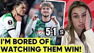 Darwin Nunez Is On Fire Liverpool 51 Sparta Prague Reaction [upl. by Armbrecht]