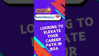 Looking to elevate ur career in BOAbankofamericajob consulting info itjobs jobseekers india [upl. by Franci]