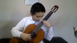 RCM prepare guitar level 5 Spanish Romance Anonymous 19th century [upl. by Kenlee]