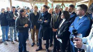 La ministre de la Culture et du patrimoine Rachida Dati visite deux sites dans le Pays de Bitche [upl. by Guillemette]