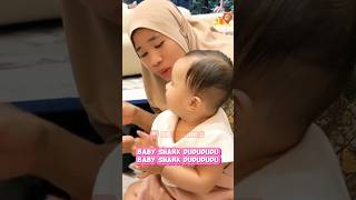 Azura lucu banget dance baby shark bareng uwoh uwoh sampai gemes [upl. by Meehsar948]