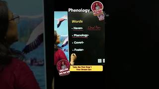 Phenology  Study of natural phenomenon  English by Jha Maam  shorts viralvideo vocabulary [upl. by Anesusa781]