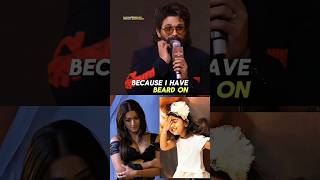 Why Allu Arjun😘 Not Kissed Arha Properly  Why Rashmika Is Sad  Allu Arjun Speech [upl. by Sihun]