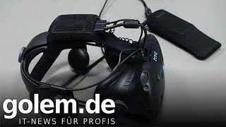 TPCast für HTC Vive  Hands on [upl. by Newel965]