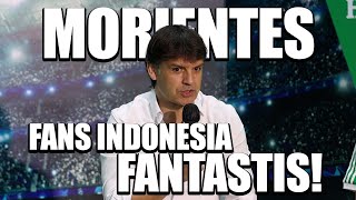 Legenda Real Madrid Fernando Morientes Kagum dengan Fans Sepak Bola Indonesia [upl. by Berkie214]