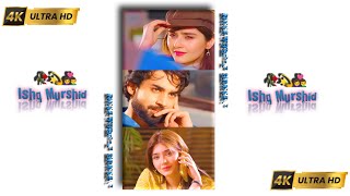 Tera Mera Hai Pyar Amar  WhatsApp Status  Full Screen 4K Ultra HD Ishq Murshid OSTAhmed Jahanzeb [upl. by Olivero]