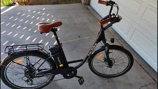 Heybike Cityscape Electric Bike 350W Electric City Cruiser Bicycle Review Awesome bike [upl. by Anirahtak]