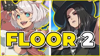 GGST Floor 2 ▶️ Elphelt vs Testament  Low Level Gameplay [upl. by Eldoria]