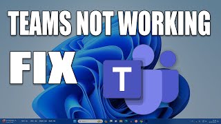 How To Fix Microsoft Teams Not Opening or Not Working on Windows 11 [upl. by Nivrae]