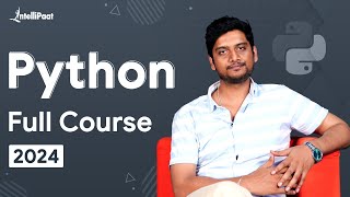 Python Full Course  Python For Beginners  Python Tutorial  Learn Python  Intellipaat [upl. by Angelia90]