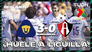 HIGHLIGHTS  Pumas 30 Atlas  AP2023J16  Liga Mx  TUDN [upl. by Donnell]