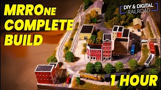 Building a Model Railroad from Start to finish MRROne Mega Compilation [upl. by Sreip]