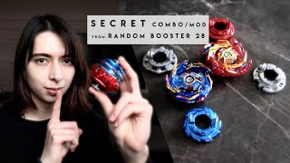 Beyblade Burst SECRET MOD  COMBO using Helios Volcano amp Hyperion Burn  random Booster vol 28 [upl. by Ojybbob]