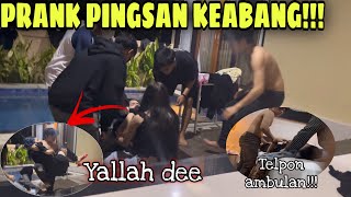 PRANK PINGSAN KE ABANG PANIK BANGET SAMPE KUPING SOIBAH [upl. by Polish]