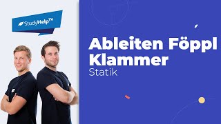 Föppl Klammer  Streckenlast Technische Mechanik StudyHelp [upl. by Carrick]