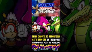 SONIC MOVIE NEWS TEAM CHAOTIX SPIN OFF IN THE WORKS SonicMovie3 TeamChaotix ParamountPlus [upl. by Mackie915]