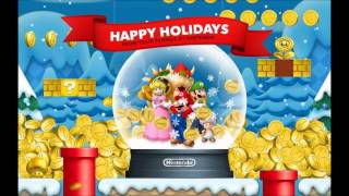 Nintendo Wii U eShop Christmas  Holiday Music [upl. by Ydarb]