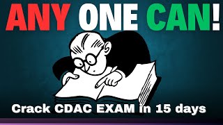 How To Crack CCAT Exam for CDAC  15 Days Toppers Strategy Revealed  CDAC ccat syllabus aug 2024 [upl. by Annaicul]