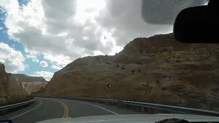 Utah Hwy 24 Capital Reef N Park Fremont River West of Hanksville Utah [upl. by Nileve]