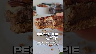 PECANPIE HEALTHY 🤤 DINGUERIE recette pecanpie tarte dessert sansgluten sanslactose healthy [upl. by Besse]