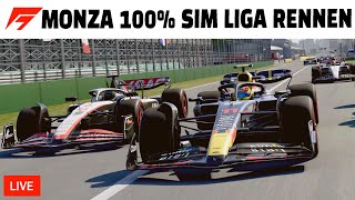 F1 23 SIM Online Liga 53 Runden Highspeed in Monza überleben [upl. by Apurk103]