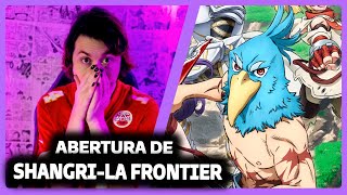 ABERTURA DE SHANGRILA FRONTIER  Danger Danger by FZMZ feat icy  REACT DO MORENO [upl. by Araiet479]