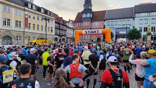 Rennsteiglauf 2024 Supermarathon  LAUFEN [upl. by Lilhak992]