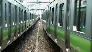 Xing Crossing Trains in Japan [upl. by Bible894]