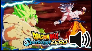 Dragon Ball Z Sparking Zero Opening but I added Sound Effects [upl. by Lottie]