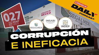 LA INEFICACIA Y CORRUPCIÓN EN ESTAS INSTITUCIONES MARCAN SEXENIO DE AMLO  EXPANSIÓN DAILY Podcast [upl. by Aliuqa]