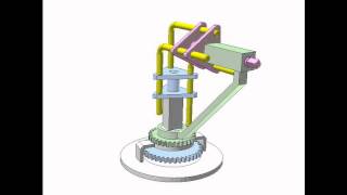 Epicyclic bar angular transmission [upl. by Eniamat]