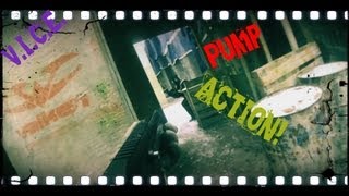 Pump Action  VICE  CQB Tactical Paintball [upl. by Cnahc]