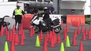 CHP Motor Officer Kevin Smale tearing it up in San Diego Competition 2011 [upl. by Manvil]