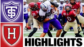 St Thomas vs Harvard Highlights  College Football Week 3  2023 College Football [upl. by Bourne40]