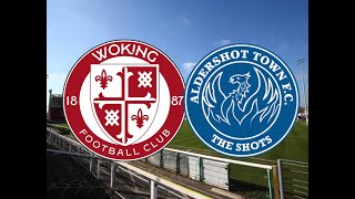 Woking V Aldershot  New Years Day 2024 [upl. by Lebiralc]