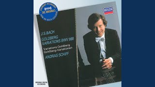 JS Bach Goldberg Variations BWV 988  Aria [upl. by Nomyaw]