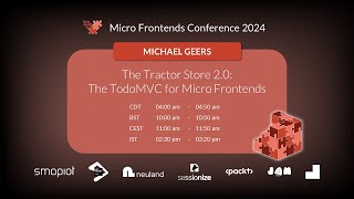 Micro Frontends Conference 2024  Michael Geers The Tractor Store 20 [upl. by Pomona]