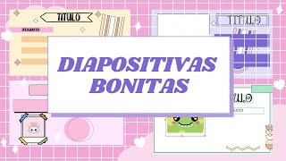 COMO HACER DIAPOSITIVAS BONITAS EN POWER POINT✨ [upl. by Eceinej]